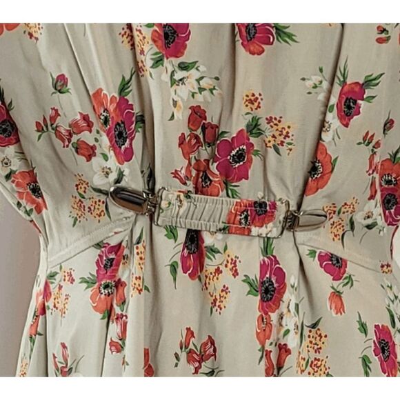 Dress to kill womens one size fits all multi color floral dress - Picture 7 of 7